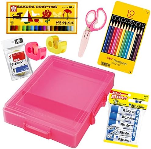 Amazon お道具箱セット 小学生 女の子向け おどうぐばこ 文房具 オフィス用品