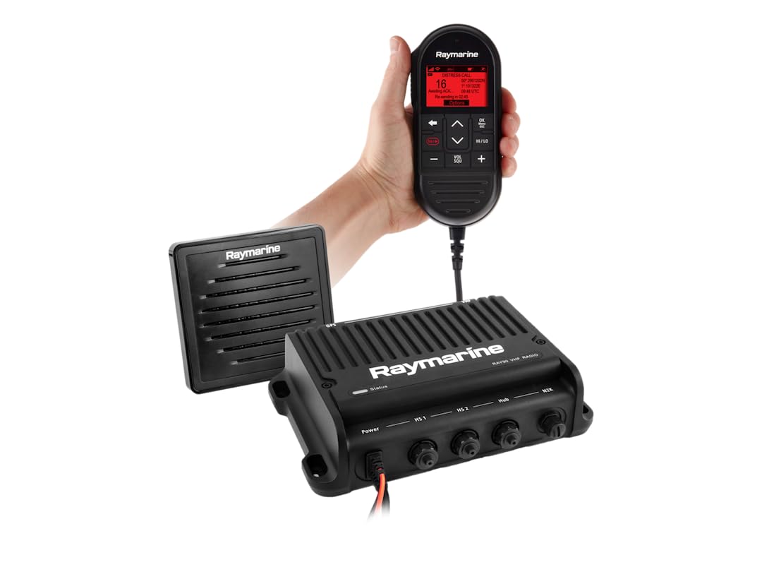Raymarine Ray90 Modular Dual-Station VHF Black Box Radio System