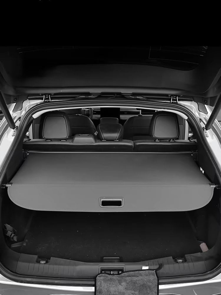 Kofferraum Abdeckung Rollo Für Mustang Für Mach-E Versenkbare Auto Trunk Interior Rear Racks Vorhang Partition Cover Organizer