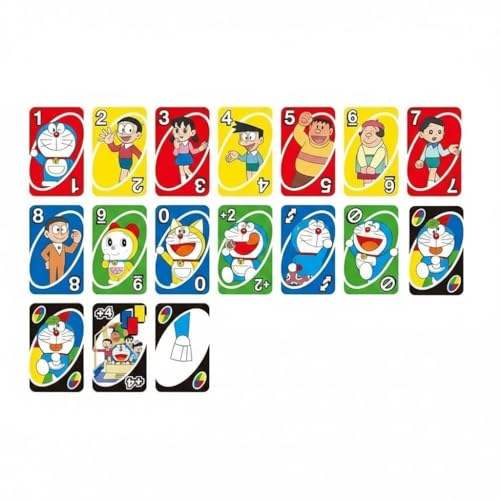Image of Dorae'mon Cards Game Play with Family and Friends and Ideal for Parties, Travel, and Family Gatherings (Pack of 1)
