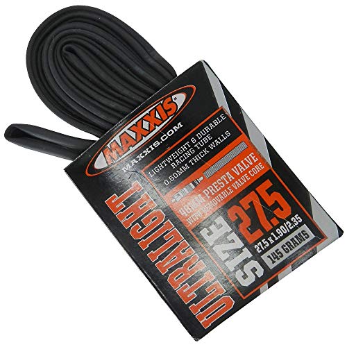 Câmara Maxxis Ultralight 27.5x1.90/2.35 Válvula Presta 48mm Preto