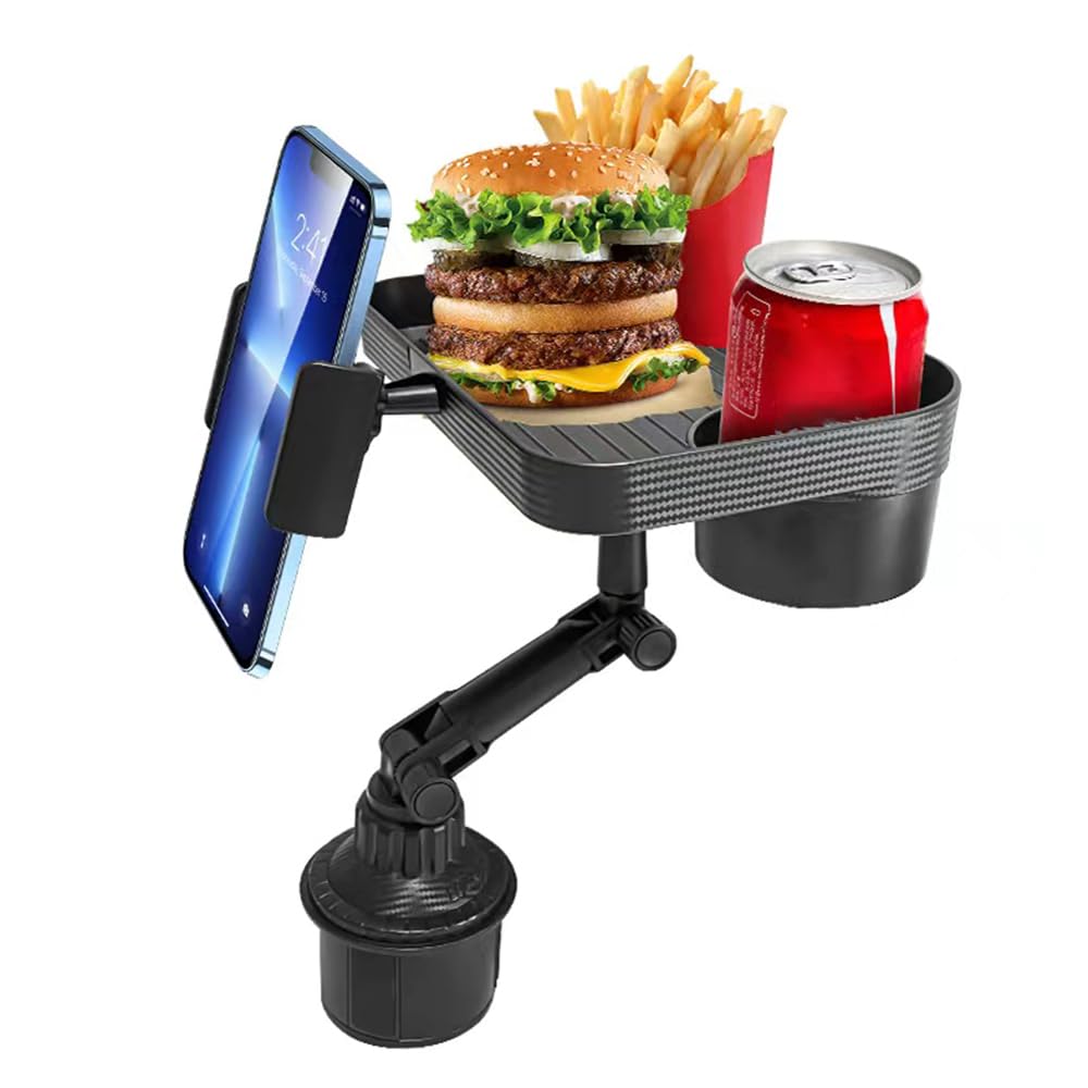 Redvit Car Cup Holder Expander For Toyota Proace City 2000-2023 2024, 3 In 1 Multifunctional Car Cup Stand Expander For Cars 360°Rotating Car Drink Holders Expanding Cup Holder For Car