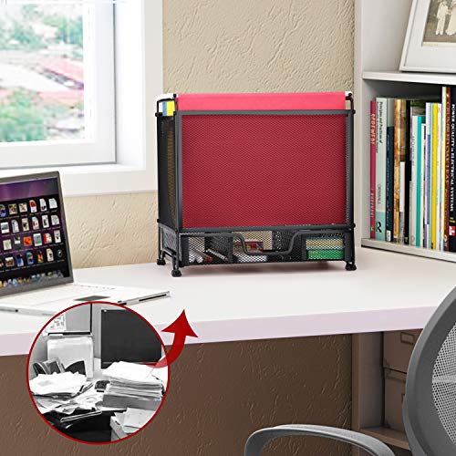 Simple Trending ST58394 Desk Hanging File Box Storage Bin Organizer thumb #4