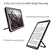 Fintie Shockproof Case for Samsung Galaxy Tab A 10.5 2018 Model SM-T590/T595/T597, [Tuatara Magic Ring] [360 Rotating] Multi-Functional Grip Stand Carry Cover w/Built-in Screen Protector, Black