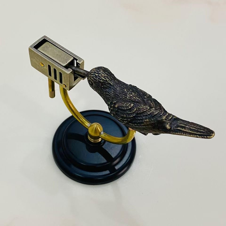 Encendedor Kerosene Retro de Cobre Puro Rojo miniatura 5