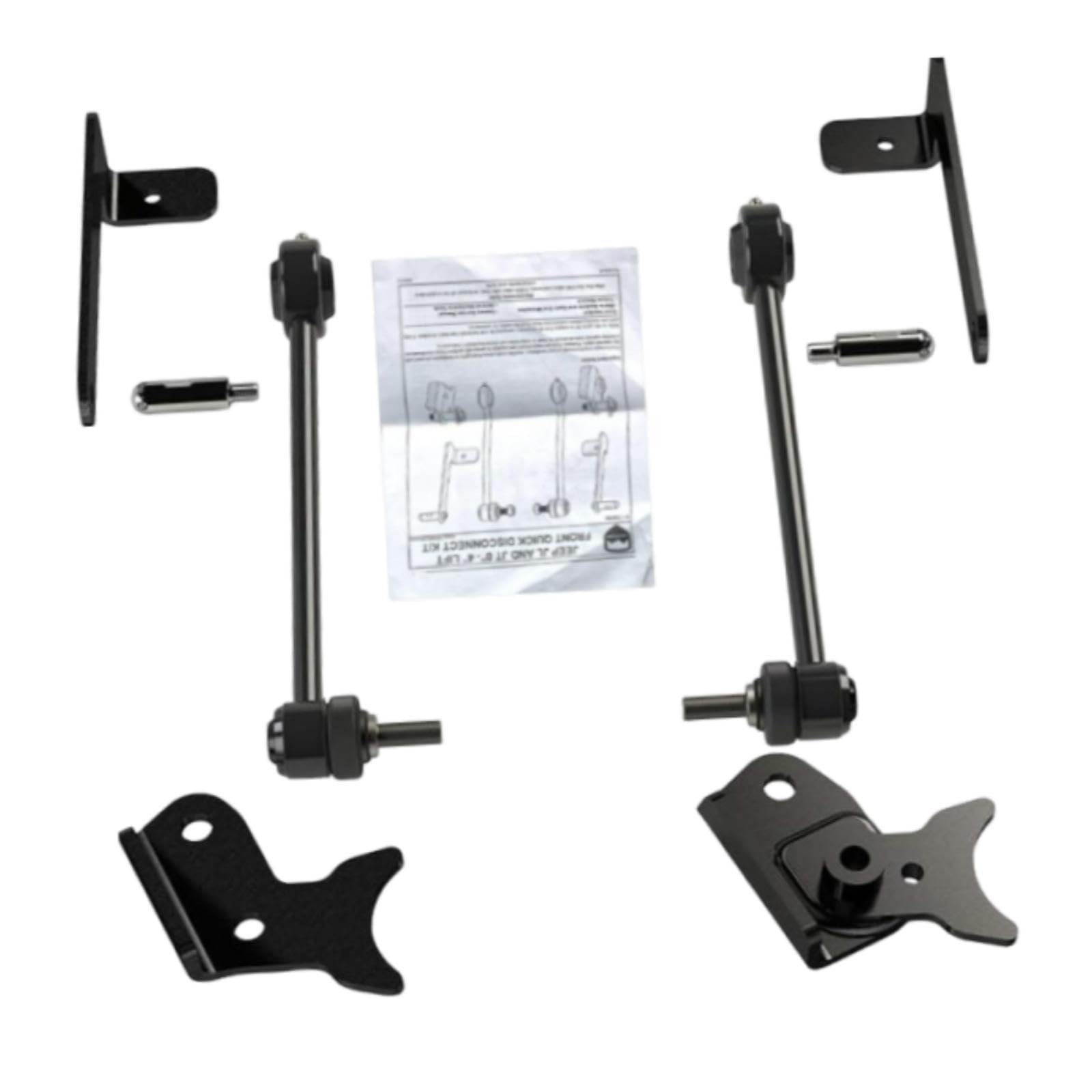Set di Collegamenti Della Barra Stabilizzatrice Anteriore, Parti di Riparazione 1764000, Sollevamento Da 0 a 4,5 Pollici per JL