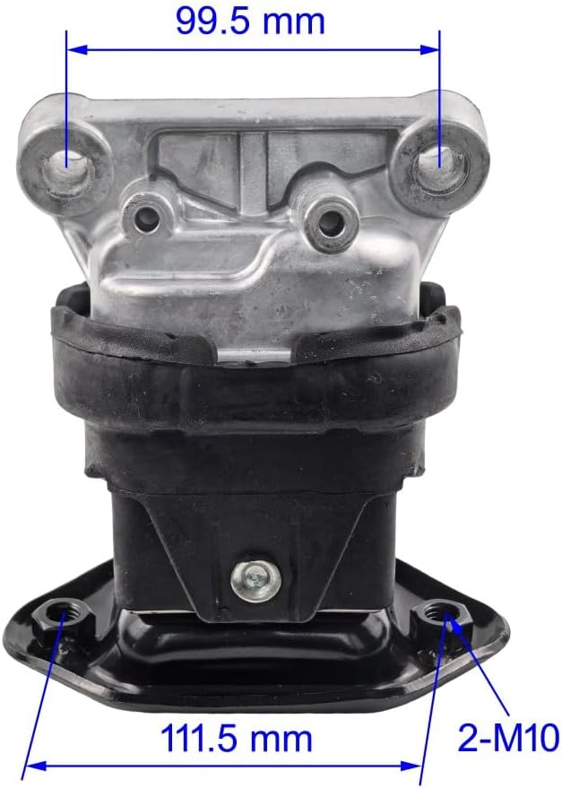 3PCS Engine Motor & Trans Mount Set Compatible with 2005-2010 Chrysler 300 / Dodge Charger / Magnum 2.7L /3.5L for 3170, 3170, 3163, EM5588, EM5588, EM5587