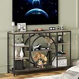 GiftGo Mesas consola industriales de 47 pulgadas para entrada,