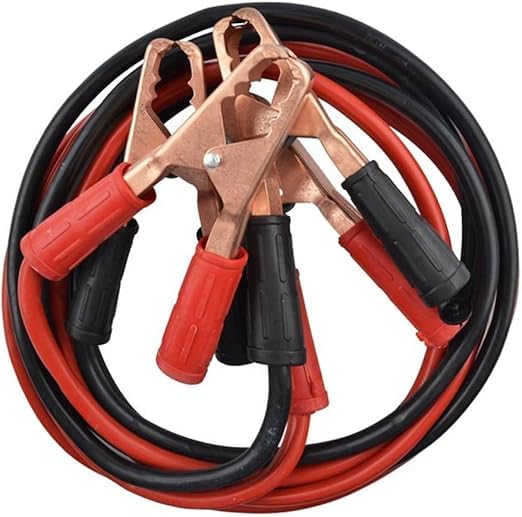 Kit 2 Cabos de Partida 600A 2,5m para Carro Reforçado e Seguro