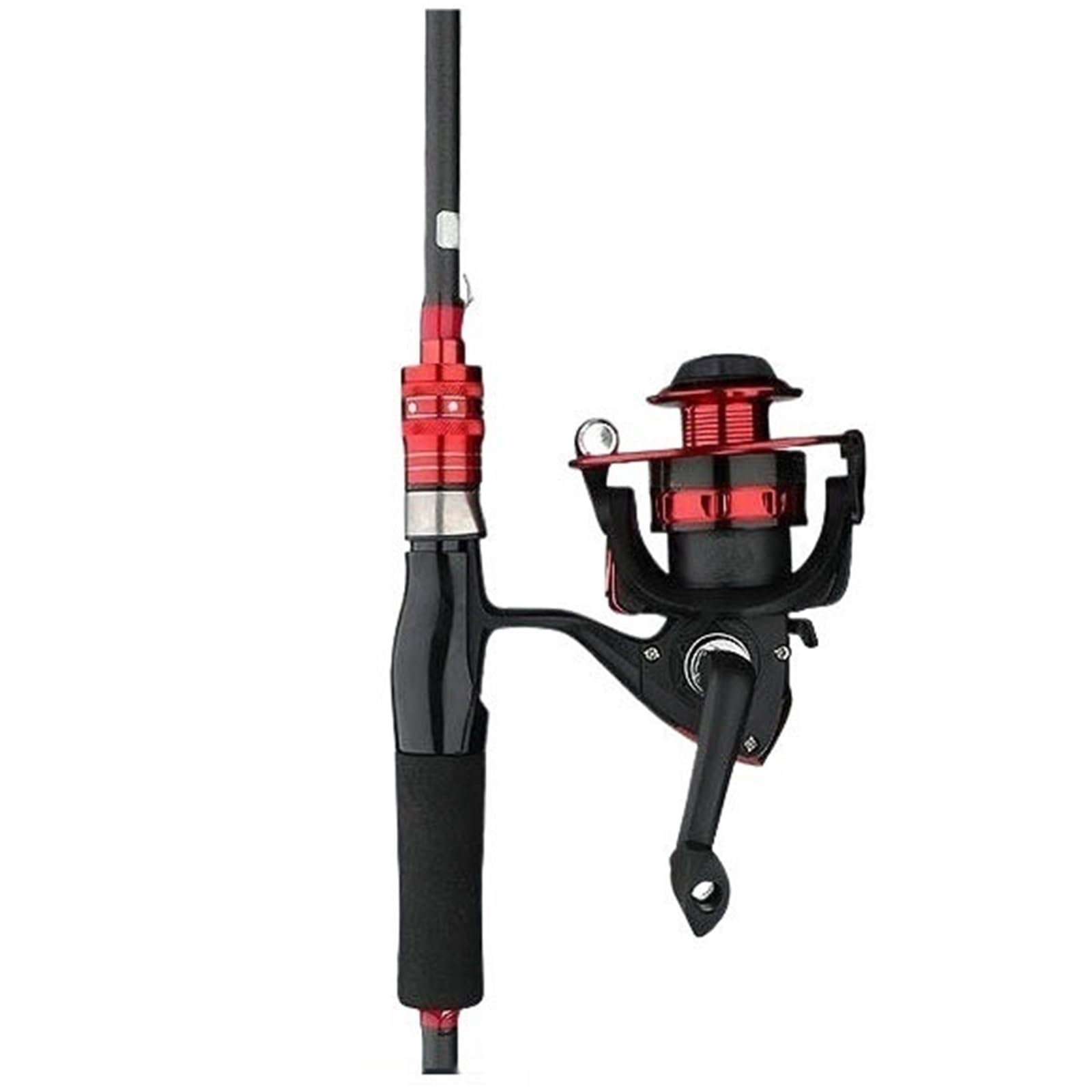 Canna da Pesca Canna da Pesca con Esca, Lancio in Mare, Manico Dritto, Ruota Girevole, Asta da Pesca(XL)