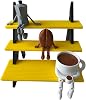 Kahve Dekoratif Biblo Seti, 3 Parça, Moka Pot, Kahve Çekirdeği ve Fincan, Masaüstü Süs