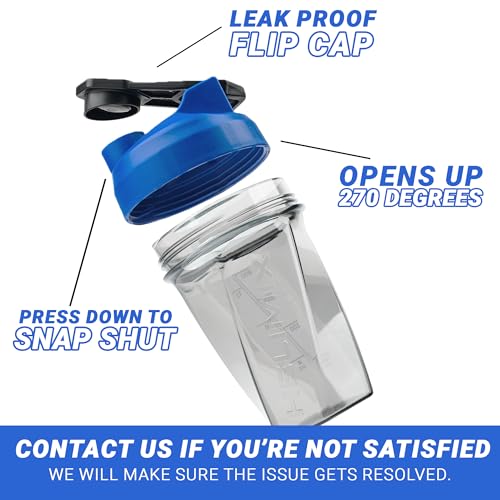 image for HELIMIX 1.5 Vortex Blender Shaker Bottle Holds Upto 20oz | No Blending