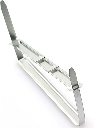 Yyangz - 50 unidades de sujetadores de archivos de metal con 2 agujeros, clip de metal, sujetadores de papel, abrazadera de encuadernación de hojas