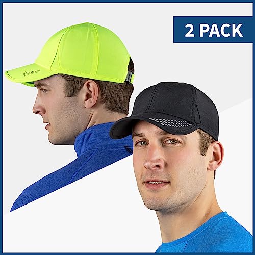 Image of TrailHeads Men's Running Hat with UV Protection | Quick Dry Sports Hats for Men | UPF 50 Hats | Summer Hats for Men