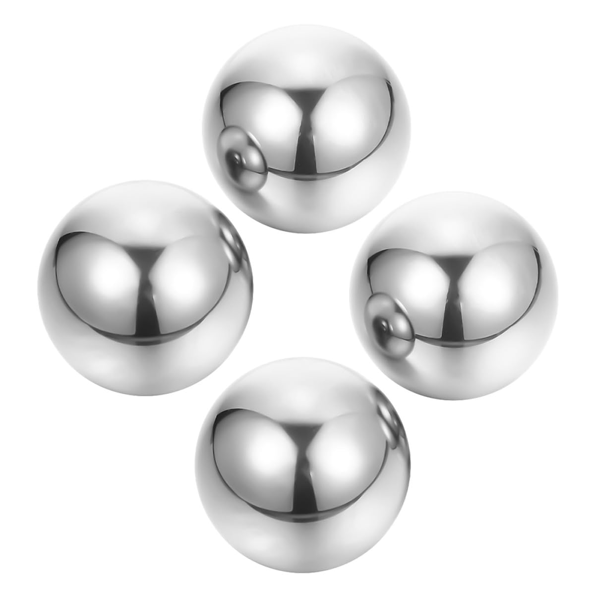 Alipis Paires de Balles de Massage et Soulagement des Bras en Acier Inoxydable Lot de 2 pour Relaxation Musculaire Compactes et Portables en Déplacement