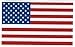StickerTalk USA Flag Vinyl Sticker, 5 inches by 3 inches