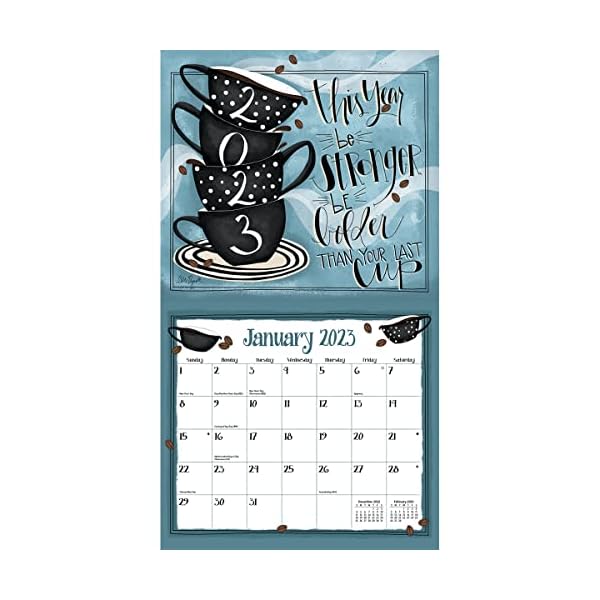 LANG Kaffee 2023 Wandkalender – Bild 4