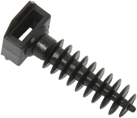 Sysfix TBR-Flanschdübel, 6 Mm, 100 Stück – Weiß, Für Wände & Decken