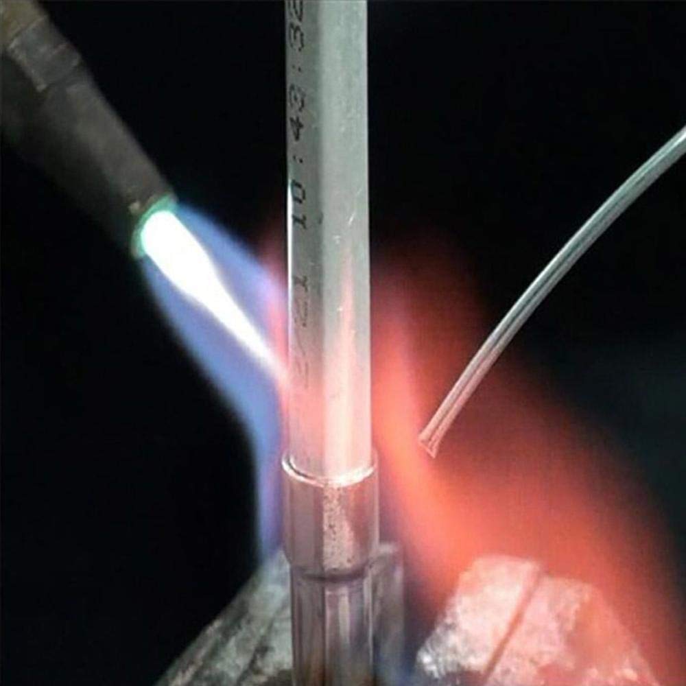 Varilla de soldadura Electrodos de soldadura con núcleo de fundente de aluminio de fusión fácil Soldadura de alambre, Varillas de soldadura simples de baja temperatura, soldador For soldar (Diámetro