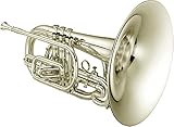 Jupiter JMP1100M Quantum Series F Marching Mellophone Silver
