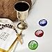 Fruit of the Spirit Glass Stones, 9 Beautiful Rocks, Each With a Word From the Galatians 5:22 Verse. Inspiring Christian Education Tool From Lifeforce Glass.