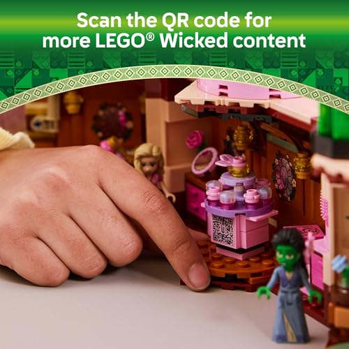 lego wicked glinda amp elphaba39s dormitory building toys - wicked toys for girls amp boys age 8 - birthday gift idea - buildable doll house for kids - 75683