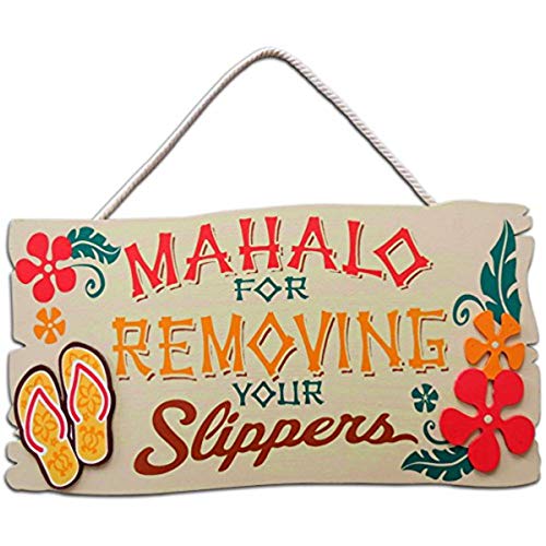 Mahalo Wood Sign 16