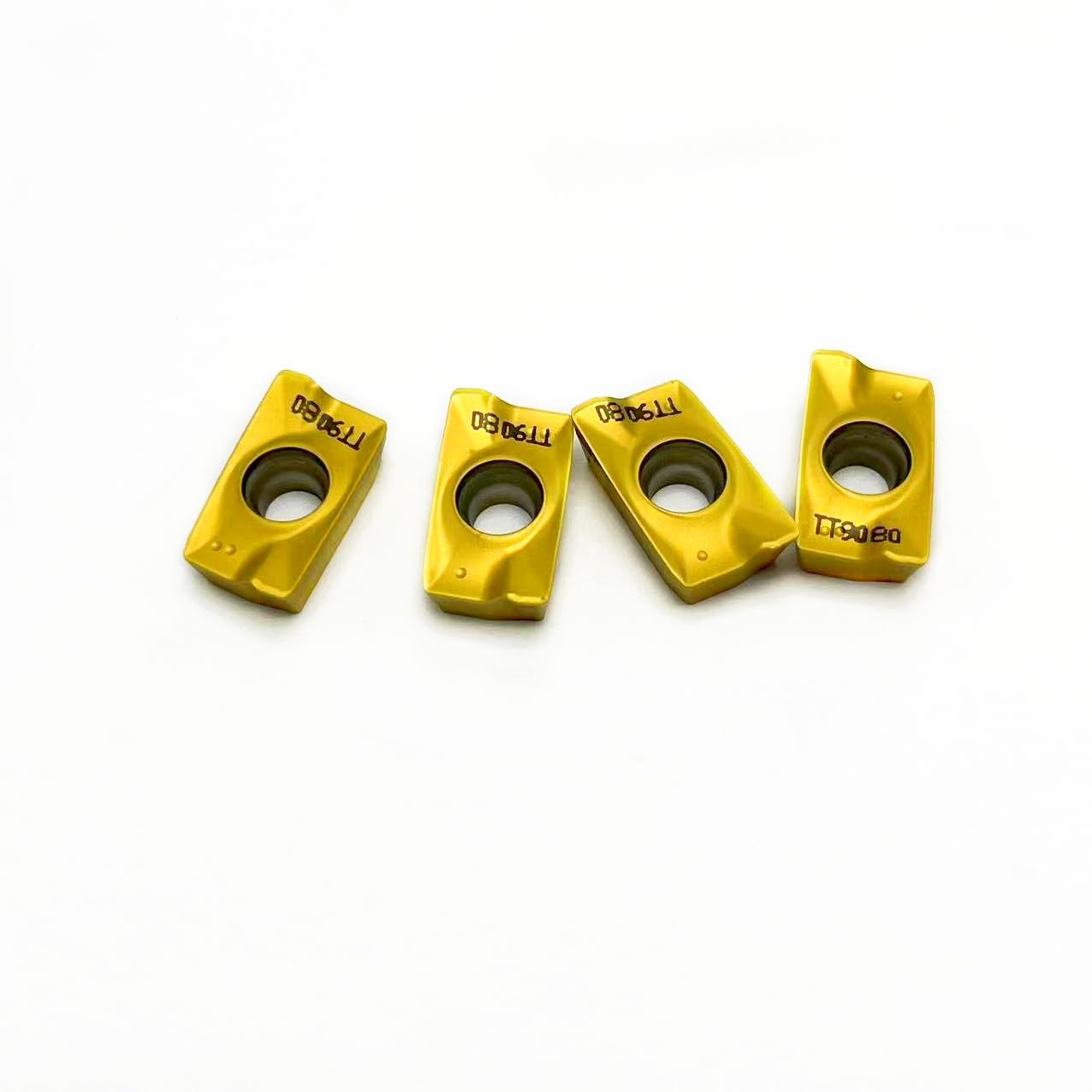 APMT1604 PDER TT9080 CNC Carbide Inserts, Metal Lathe Tools Milling Insert for Professional Steel Processing Tool 10PCS