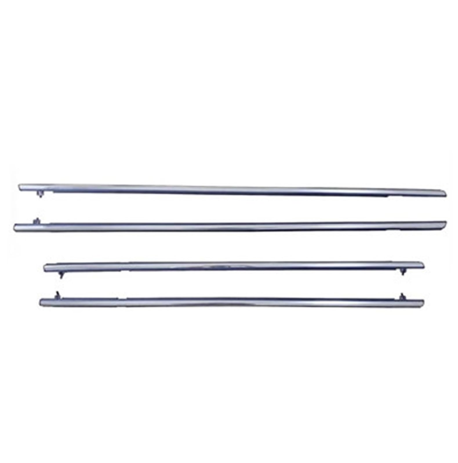 Ysdsls Chrome Car Accessories Outside Window Weatherstrip Seal Belt Strip Moulding Auto For Civic 2006-2011