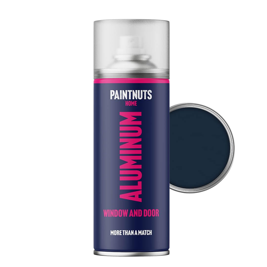 Paintnuts Aluminium Window & Door Paint - RAL-5011 - STEEL BLUE Gloss 400ml Spray Can