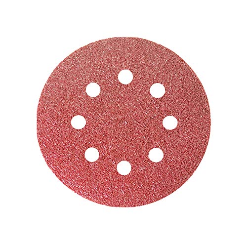 Disco De Lixa Com Velcro Perfurado P 36, 125 Mm, 5 Peças Mtx