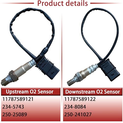 2 sensores de oxígeno compatibles con BMW 228i y 320i miniatura 2