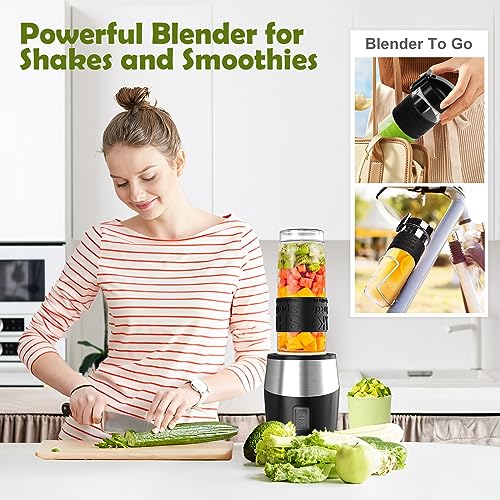 Blender-and-Food-Processor-Combo-Blender-for-Shakes-and-Smoothies-Personal-Blender-Small-Blender-Suitable-for-Kitchen-Home-700W-Electric-Blender-with-Mixer-GrinderBlenderChopper