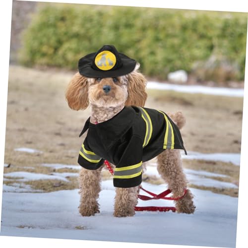 Disfraz Bombero para Perros y Gatos Talla S miniatura 7