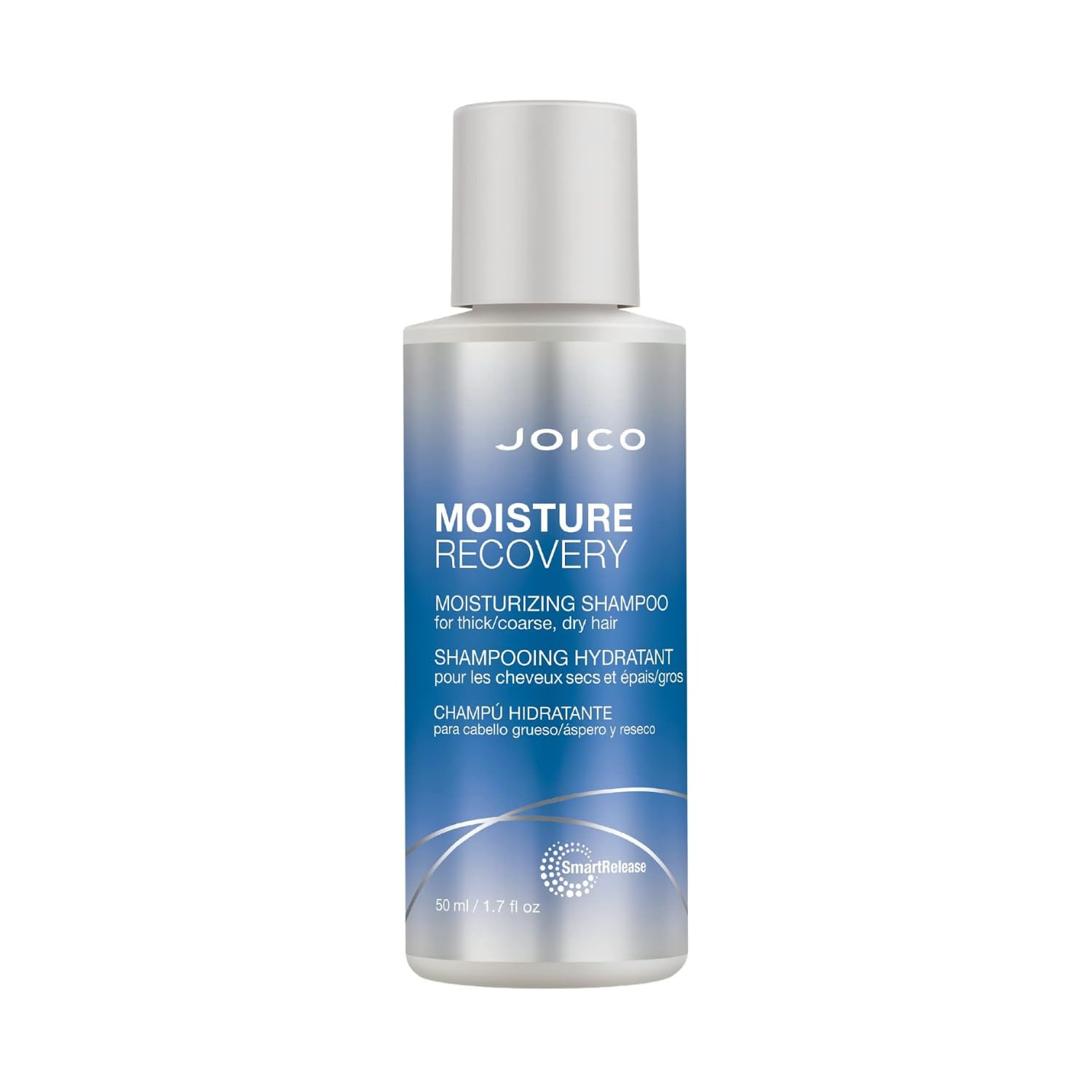 Joico Moisture Recovery Moisturizing Shampoo | For Thick, Coarse, Dry Hair | Restore Moisture, Smoothness, Strength, & Elasticity | Reduce Breakage | With Jojoba Oil & Shea Butter | 1.7 Fl Oz