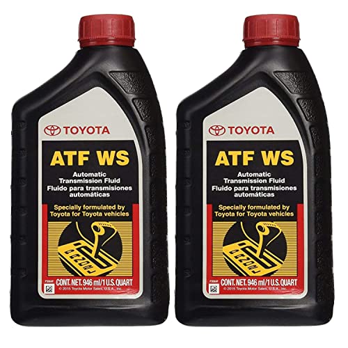 Genuine OEM ATF WS 2 Quarts Automatic Transmission Fluid (2x1 qt) For Toyota Lexus