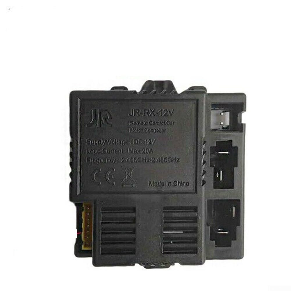 Zoegneer JR for RX 12V Children's Car tooth RC Receiver, JR1758 2S, JR1788 for RX, Suitable For Electric Car Enthusiasts(JR- for RX-12V B)