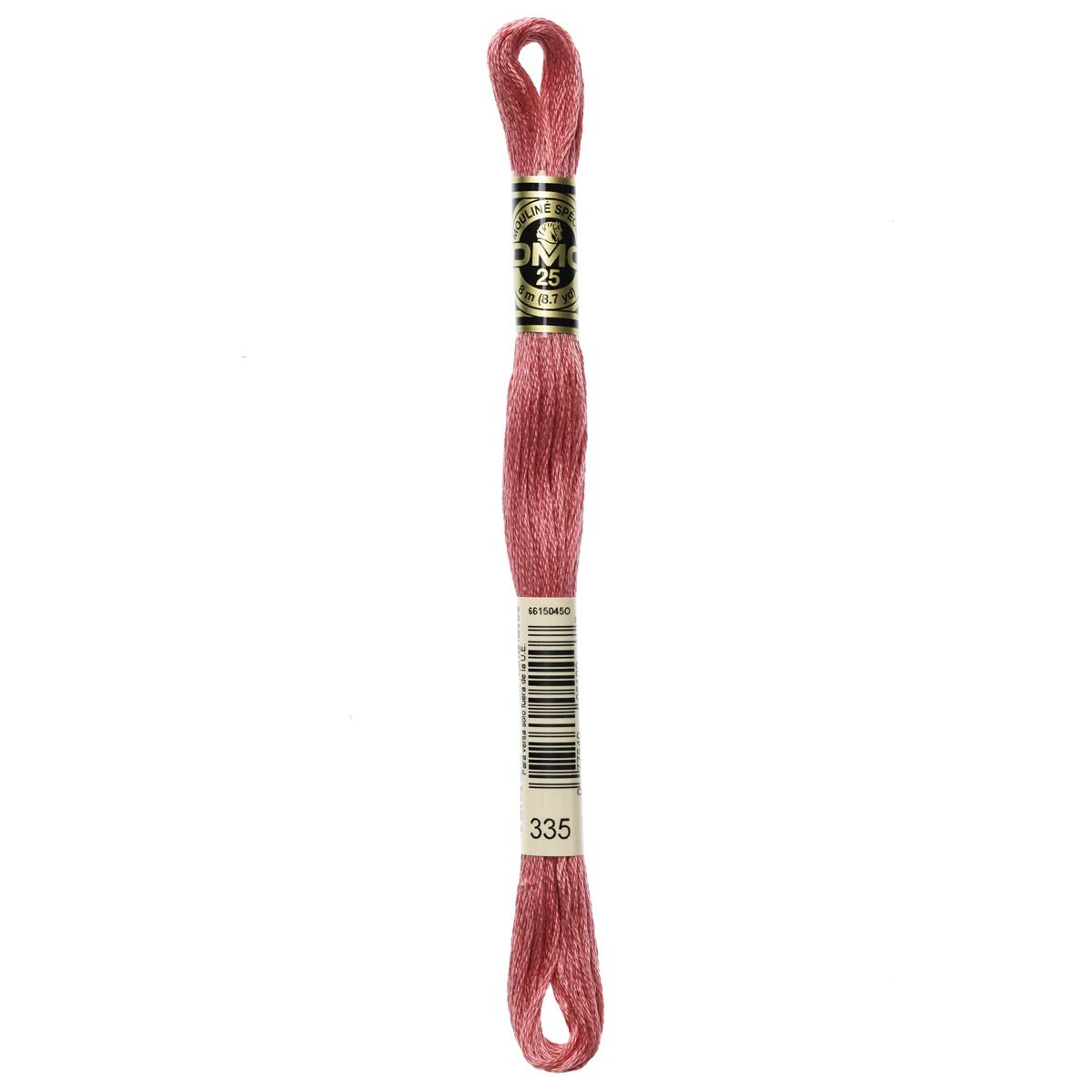 DMC Embroidery Floss Mouline Stranded Cotton Thread for Hand Embroidery and Sewing - Colour No: 335-6 x 8m Skeins โ image 1
