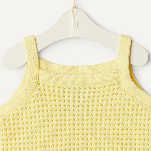 Image of Amazon Essentials x Sofia Grainge Mommy & Me Cotton Crochet Sweaters & Tank Sets