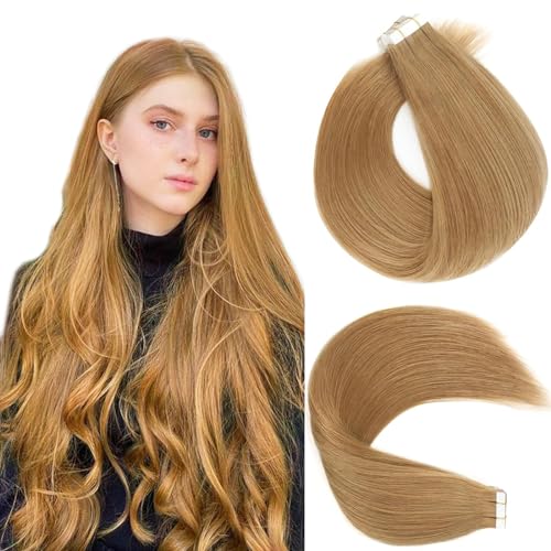 Lovrio Real Human Hair Tape in Hair Extensions