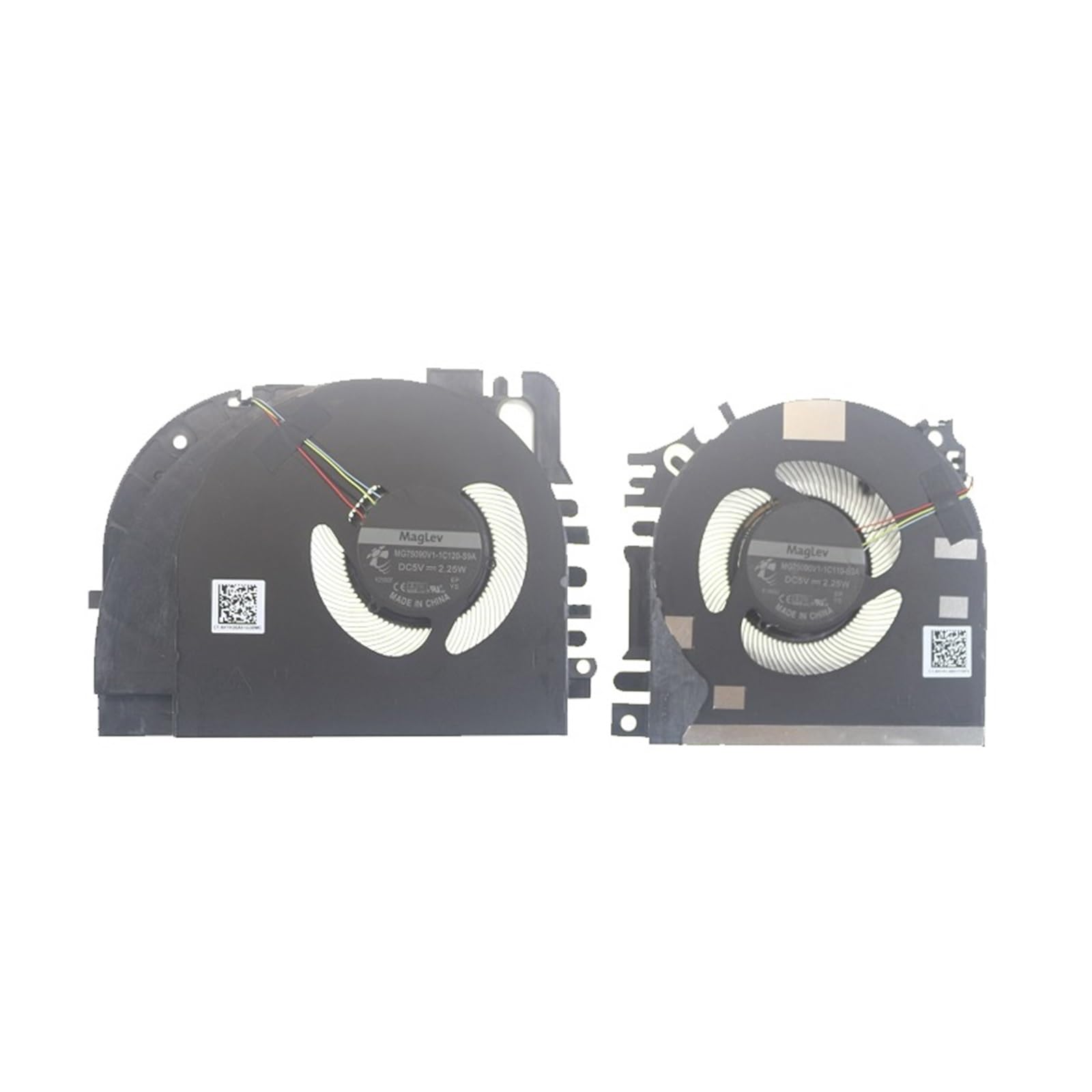 tianwandong Wentylator chłodzący procesor i kartę graficzną laptopa MG75090V1-1C120-S9A MG75090V1-1C110-S9A do 17 G7 G8(CPU GPU FAN)