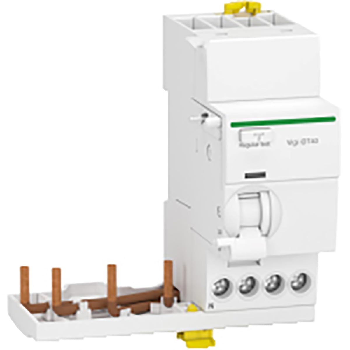 Schneider Electric - Acti9 iDT40 - module différentiel Vigi - départ iDT40-3P+N 40A 300mA type AC - A9Y63740