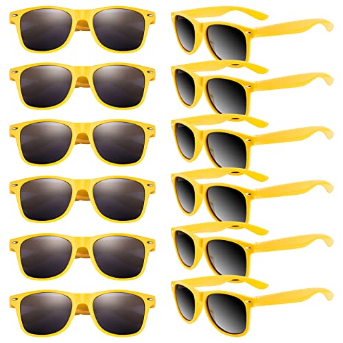 Image of TUPARKA 12 Pack Kids Sunglasses in Bulk Kids School Party Goody Bag Fillers for Birthday Party Beach Pool Party