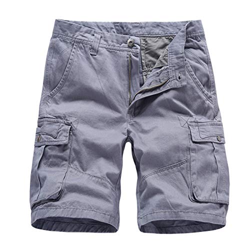 Pantalon casual cargo travail pour hommes et short outdoor chantier multipoche