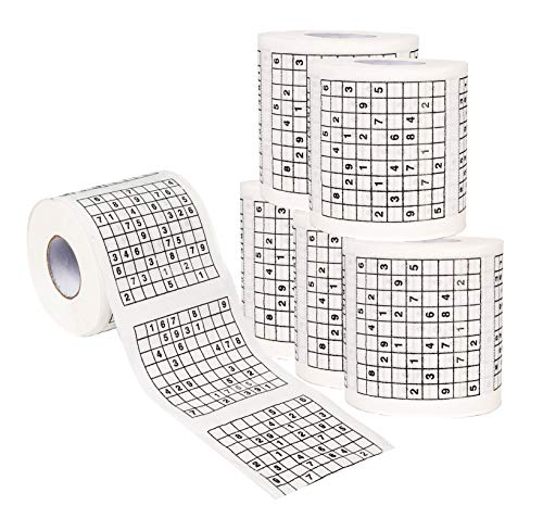 Sudoku rouleau de papier toilette de soie pour animer vos soirées et fêtes d'anniversaire