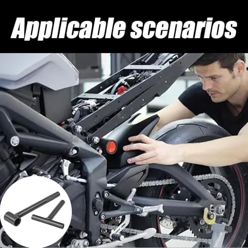 Image of 2Pcs Motorcycle Scooter Valve Tool, Valve Screw Repair Wrench, Adjusting Square Hexagonal Hole Tool, Tappet Engine Adjustable Wrenches