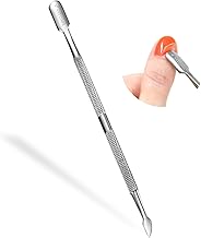 VITOMS Cuticle Metal Pusher Thin Easy to Use Stainless Steel Nail Care Gel Nail