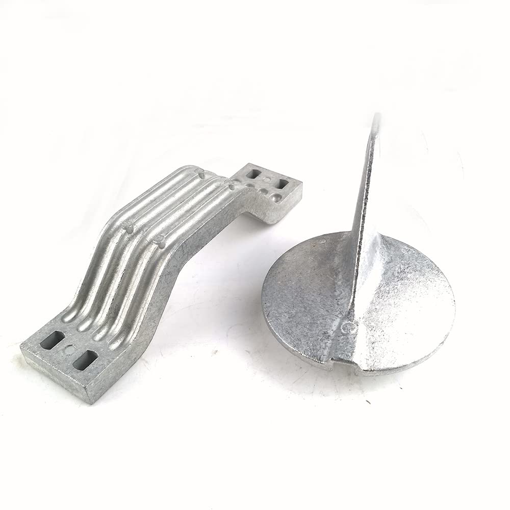 Anode Kit 6G5-45251-01 61A-45371-00 for Yamaha 200-250 HP Outboards (Zinc alloy)