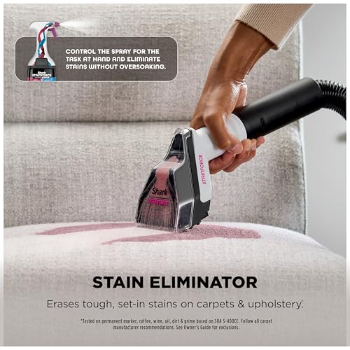 Image of Shark EveryMess Ultra-Powerful 3-in-1 Wet Vac, Dry Vac, & Stain Eliminator with StainForce Technology, Perfect for Homes, Pets, and Cars, 3 Accessories and Cleaning Solution, Gray, VX101