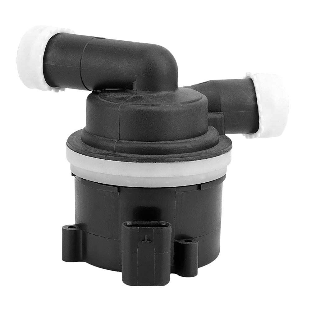 KIMISS Pompe à eau, voiture en métal + ABS Moteur de liquide de refroidissement auxiliaire Pompe à eau supplémentaire pour Avant B8 03L965561A